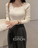 【MADE】Square Golji Knit