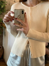 [MADE] Poet V-neck Round Cardigan