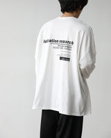 NCBリサーチルーズフィットロングスリーブTシャツ