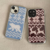 MOHAIR DEER & BEAR EPOXY CASE _ BEAR