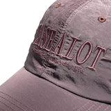 Nylon ball cap - Purple grey