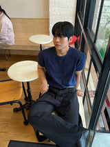 バインダーワッフルクロップマッスルTシャツ