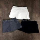 Mini skirt pants