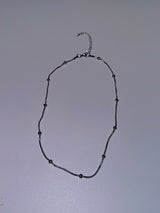 [Babyzoo] Simple ball snake chain necklace
