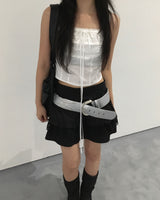 Shade ribbon top