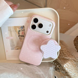 ピンク スター マグネティック iPhone ケース