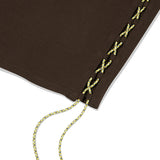 HIGH SPAN GRAPHIC POINT SLEEVELESS [BROWN]