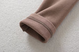 velvet line half-turtleneck zip-up slim top