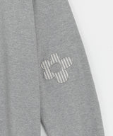 Killpu Stripe Flower Over Sweatshirt