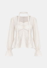 Rose Mood Chiffon Blouse