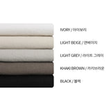LMN レイニーハイデンシティヒドゥンバンディングコットンスラックス (5 colors)