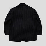 Ovening Stripe Wool Blazer