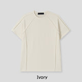 Layden Ribbed Cut-out Short Sleeve T-shirt