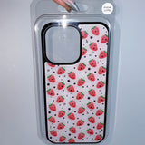 [MADE] Strawberry Star Glass Bumper iPhone Case