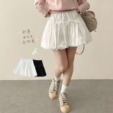 Ballet Core Ribbon Balloon Miniskirt