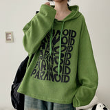 Noid Boxy Fit Ribbed Knit Hoodie (4 colors) H&L