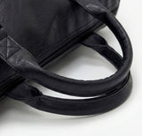 Boarding Leather Boston Bag