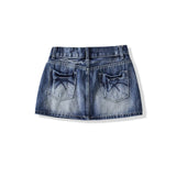 Nella Denim Mini Skirt