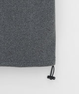 Chiffonne Brushed Hood Half Zip-Up Fleece Sweatshirt