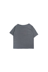 ストライプオフショルダーT_charcoal