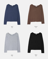 MPデイリーウォームベーシックラウンドTシャツ (8color)