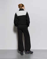 Pleated Wide Lounge Pants _ Black