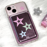 [made] LED POP stars MagSafe card wallet