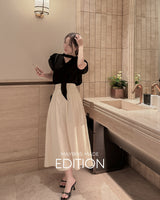 【MADE】Tie blouse