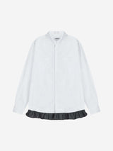  REGULAR SNAP FRILL SHIRTS (WHITE)