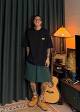 [ virstyle original ] INKKI Mesh Nylon Wide-Leg Shorts 