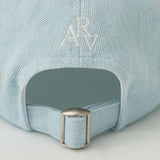 Avivere logo light denim ivory