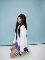 i ♥ Korea 長袖Tシャツ [red]