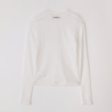 アリュールレーベルTシャツ ホワイト