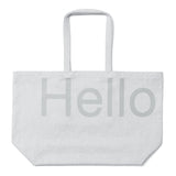 Big tote bag - Washed gray