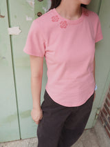 フラワーハントTシャツ(Pink)