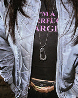 Carabiner In Orbit Necklace