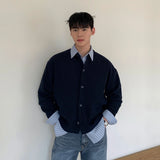 One Knitted Round Cardigan