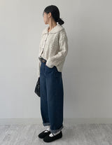 [Brushed Lining] 575ワイドデニムパンツ