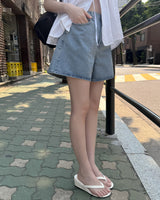 Lemin デニムショートパンツ