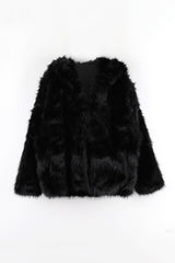 Lisa Hood Fur Jacket