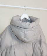アウトストリングウィンターハイネックダックダウンパッド入りジャケット (Light Padded)