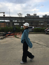 solsol hood wind jacket (4color)