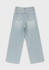 [MADE] Lemaire Lyocell Wide Denim Pants