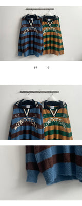 Bensha Collar Danjara Knitwear