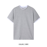 レイヤードクロップショートスリーブ (3color)
