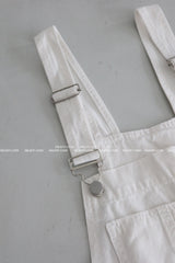 Basic cotton overalls overalls
