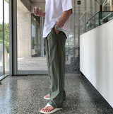 ファーストクールエアナイロンバンディングワイドパンツ