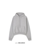 Semi-cropped hoodie 5COLOR
