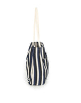 Penan striped shoulder bag