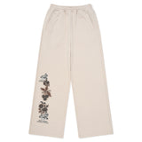 LUNA WASHING VINTAGE GRAPHIC JERSEY PANTS [IVORY]